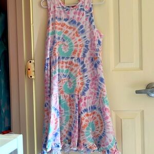 Tie dye summer dress